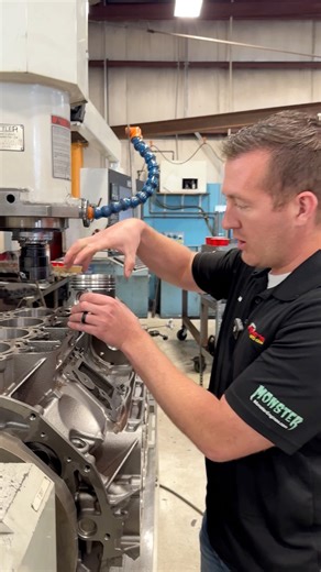 1.3M views · 43K reactions | How an engine is Built…start of a series, showing here how we machine it, then next is the cleaning and then assembly. This is specifically a 6.7L Powerstroke #enginebuild #enginebuilding #enginerepair #autoshop | Dave's Engines | Facebook