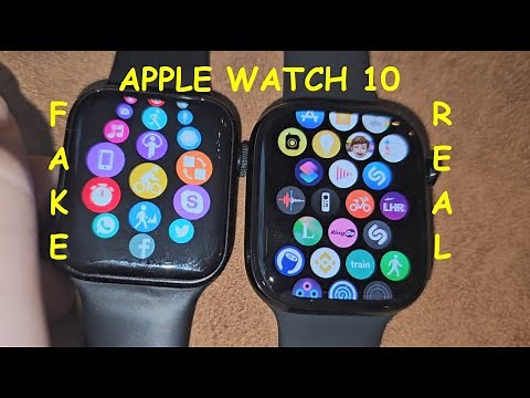 Apple watch series 10 real vs fake review. How to spot original Apple Watch 10 smartwatch