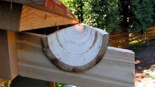 How to Make Bamboo Rain Gutters