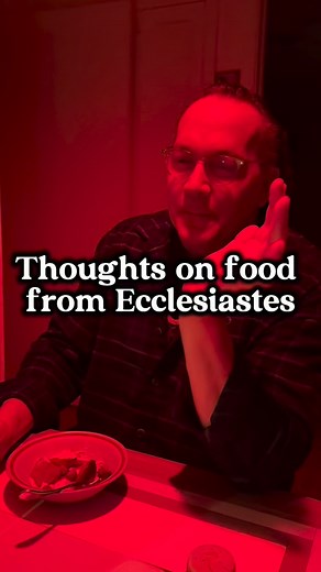 ✨ The Ecclesiastes Diet ✨ A philosophy for how to actually enjoy your life. Ecclesiastes repeats the same simple truth over and over: Eat good food. Drink good wine. Enjoy the people you love. Savor the everyday moments — because they’re gifts. No fear. No guilt. No overthinking. Just gratitude, presence, and real nourishment. The “Ecclesiastes Diet” isn’t about restriction or perfection — it’s about living fully. It’s choosing meals that are grown with intention, shared with friends, and enjoye