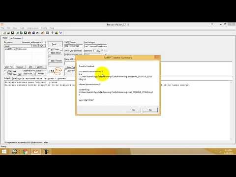 Using Turbo mailer with SMTP