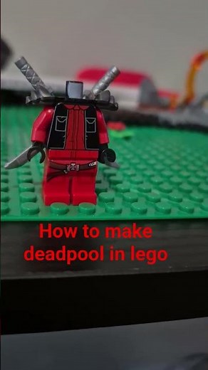 how to make deadpool in lego