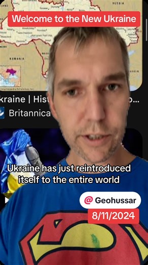 #greenscreen #Ukraine taking responsibility for the #Russian land grab is #Kyiv’s re-introduction to the world as a new major power. #war #moscow #kremlin #putin #zelenskiy @GeoHussar @GeoHussar @GeoHussar | Geohussar