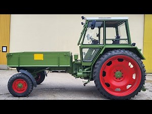 Traktor Tractor Fendt F 275 GTS 1981 8060h 30km/h