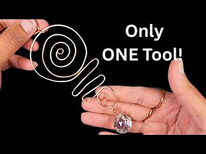 ONE TOOL Wire Crystal SUNCATCHER, DIY Wirewrap Suncatchers to Make and Sell