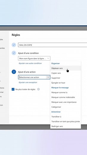 Organiser Outlook : 2 méthodes pour trier les mails en copie