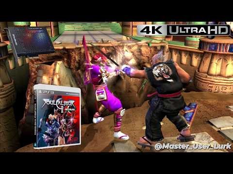 Soul Calibur 2 HD Online: Arcade Mode | Heihachi Longplay [PS3 4K60FPS]