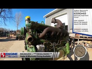 John Deere® 6.329D Good Running Engine (JD329CE1-3406622)