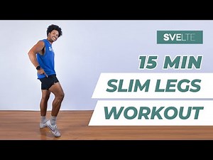 15 Min Slim Legs Workout | Lower Body Fat Burn | No Jumping, All Standing