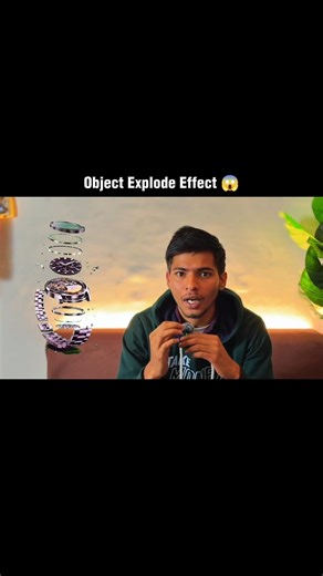 Object Explode Effect 😱 #shorts #youtubeshorts #viral
