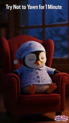 😆 Try Not to Yawn in 1 Minute! | Fun Sleep Challenge for Kids & Parents