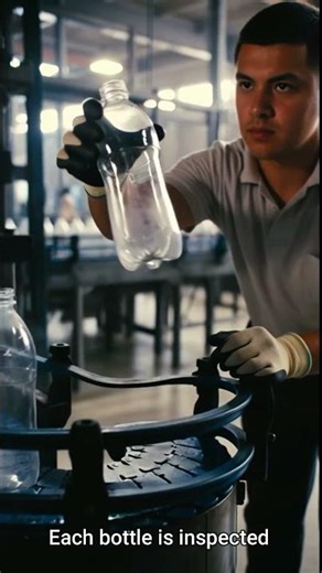 This Small Plastic Tube Becomes a Bottle… How