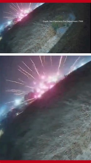 815K views · 3.9K reactions | WATCH: Video shows just how quickly an illegal firework set off at park ignited a grass fire. The fire spread an estimated three acres and was quickly put out by firefighters. | Fox News | Facebook