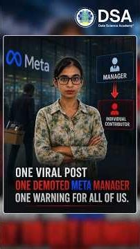 The Real Reason Managers Are Becoming ICs Again (It's Not Layoffs)| DATA SCIENCE ACADEMY
