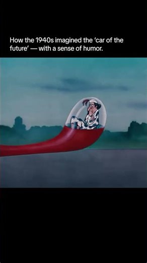 How the 1940s Thought Cars Would Look Today 😆