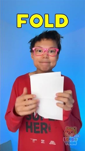 🤹 Twist, Fold or Crumple? Action Time! ✨📚 #Lesson #SmartKids #Shorts