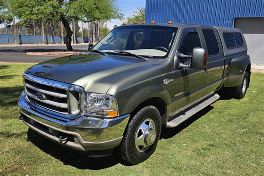 No Reserve: 2003 Ford F-350 Super Duty King Ranch Crew Cab Power Stroke Dually