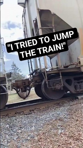 “ Jumped Train to Other Side of the Tracks” #shorts #spring #story #train