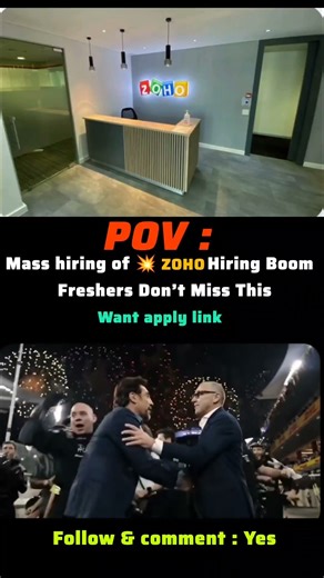 ZOHO apply link #dsa #codinginterviews #arraymcqs #interviewpreparation #computerscience #placementp