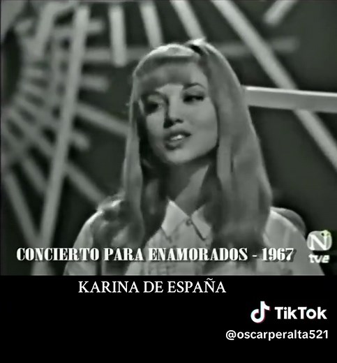 "Concierto para enamorados" Karina de España - 1967 #conciertoparaenam...