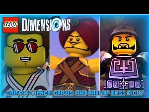 LEGO Dimensions - Griffin Turner, Gravis & Karlof Boss Fight