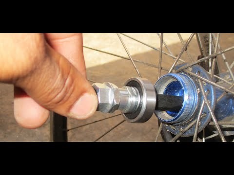 how to replace bearing on any bike