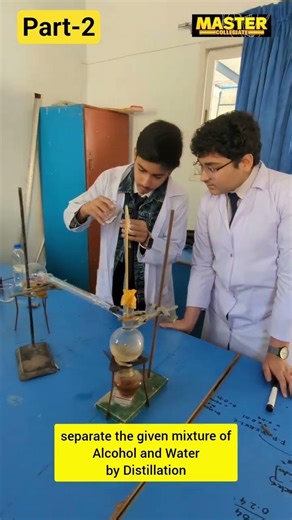 Class 9 Chemistry Practical 🔬 | Distillation of Alcohol & Water (Part-2)
