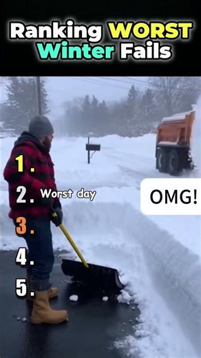 Ranking WORST Winter Fails