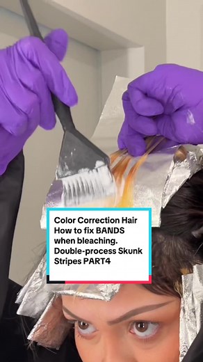 Fixing Hair Bands with Double-Process Technique