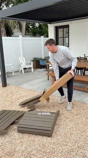building Adirondack chairs for our firepit area in the backyard 🧚🏽✨ #backyardmakeover #homedecor