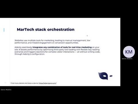 Adenty | MarTech Stack Orchestration 🚀