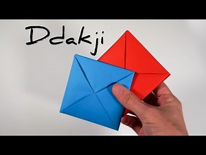 How to Make Ddakji- DIY Squid Game Flip Paper Card