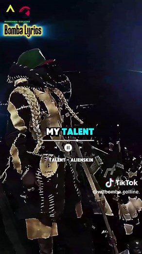 AlienSkin's New Song 'Talent' with Lyrics Video | Alien Skin Ft Pallaso