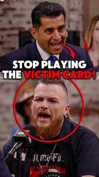 Patrick Bet-David DESTROYED this Liberal's VICTIM Mentality! #shorts #debate #patrickbetdavid