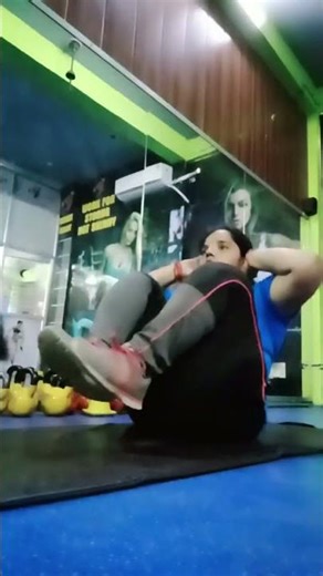 Knee Tuck Crunch is a core exercise that targets abs and lower abdominal muscles.#viral #viralvideos