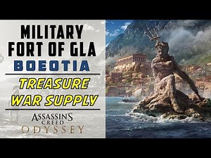 Military fort of Gla, Boeotia | Loot Treasure & War Supply Location | AC ODYSSEY