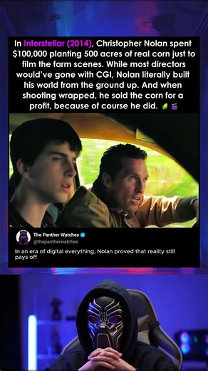 Nolan Spent $100K on Corn Just to Film Interstellar’s Farm Scenes | Interstellar (2014)