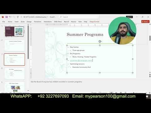 PowerPoint Module 1 End of Module Project 2: | CS110 PowerPoint Module 1 SAM Module Project 2