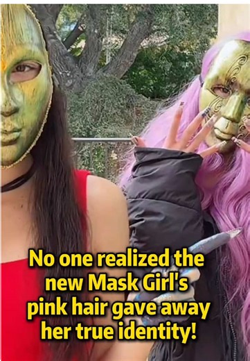 No one realized the new Mask Girl's pink hair gave away her true identity! #MaskGirl #Txunamy #SummerFarage #influencer #Esthala