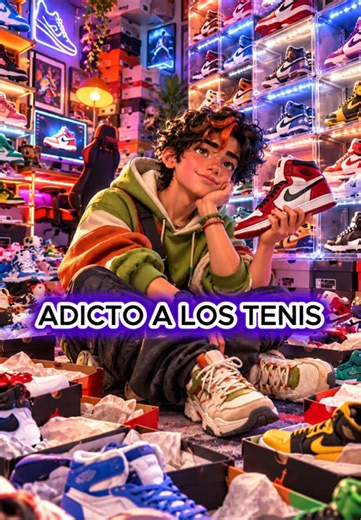 ¿Ya supiste del chavo que tenía cientos de tenis… Pero casi nunca usaba ninguno? 😨 ##adictotenis##sneakershead##colecciondetenis##parati##animacion