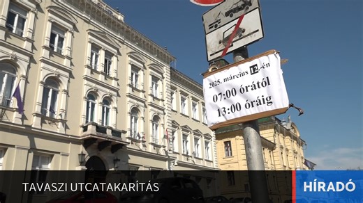 Hétfőtől kezdődik a nagy várostakarítás. A szegedi környezetgazdák először gépekkel és kézi erővel a belvárost tisztítják meg, majd a városrészekben folytatják. A teljes program nyár végéig tart. Ahol a takarítógépek dolgoznak, ott forgalomterelés és parkolási tilalom lesz. | Szeged Televízió