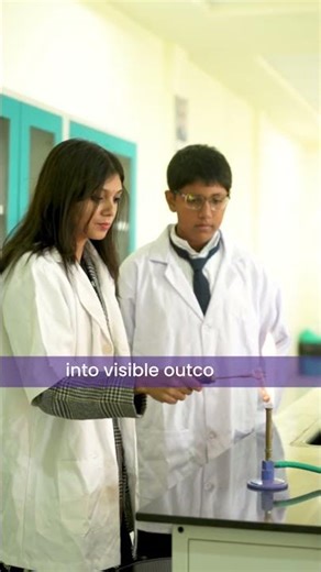 Turning Science into Reality! 🔬 Exploring the Chemistry Lab at GVWS Jaipur