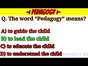 Chid Development And Pedagogy Question For B.ED Entrance Exam//Part-1//#osstet #mcqcom #mocktest