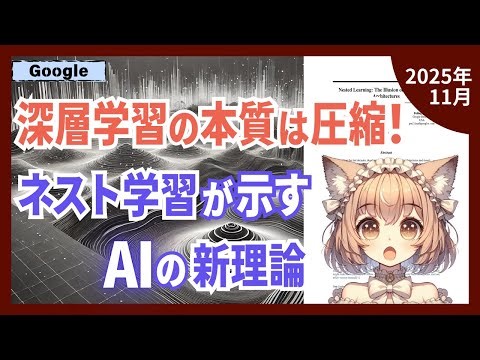 (251115) 【AI基础论】深度学习的真实身份是压缩！Google的Nested Learning揭示AI的新维度