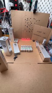 Pocket laser gun 40 watt mini laser is not cheap either. #diy #laser #lasercannon #laserpowers | ZHU FENG