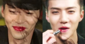 Here Are 10  Of The Hottest Male Stars Who Once Sported Spicy Red Lips