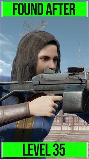 The Light Machine Gun - #Shorts Fallout 4 Mod Review