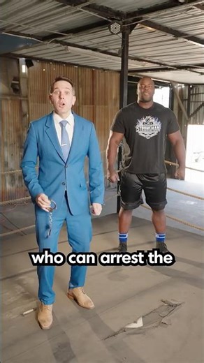 World's Strongest Man Vs Police Arrest