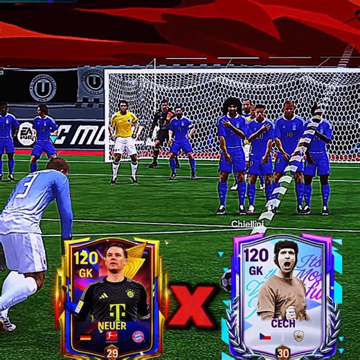 Neuer VS Cech 🤯 #fcmobile