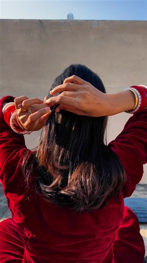 Inside Pari's world on Instagram: "Hairstyle of the Day ✨ #hairstyleoftheday #hairtutorial #hairstyling #hairstylist #trendingsongs #explorepage✨"